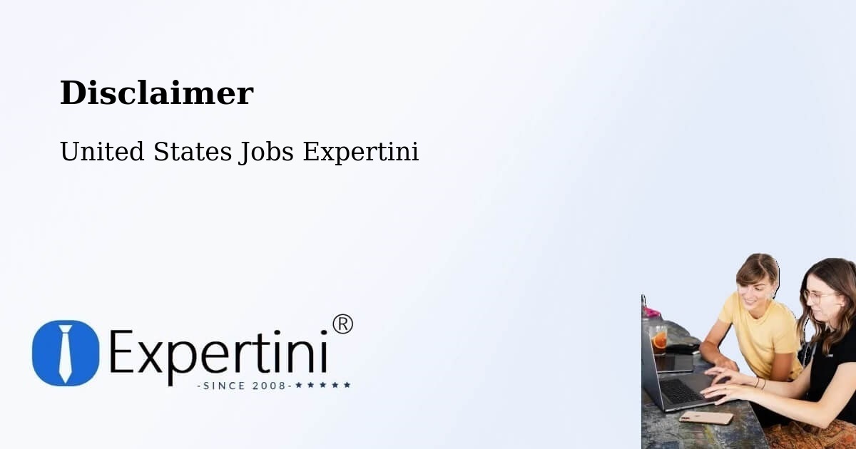 Disclaimer – Des Moines - United States Jobs Expertini